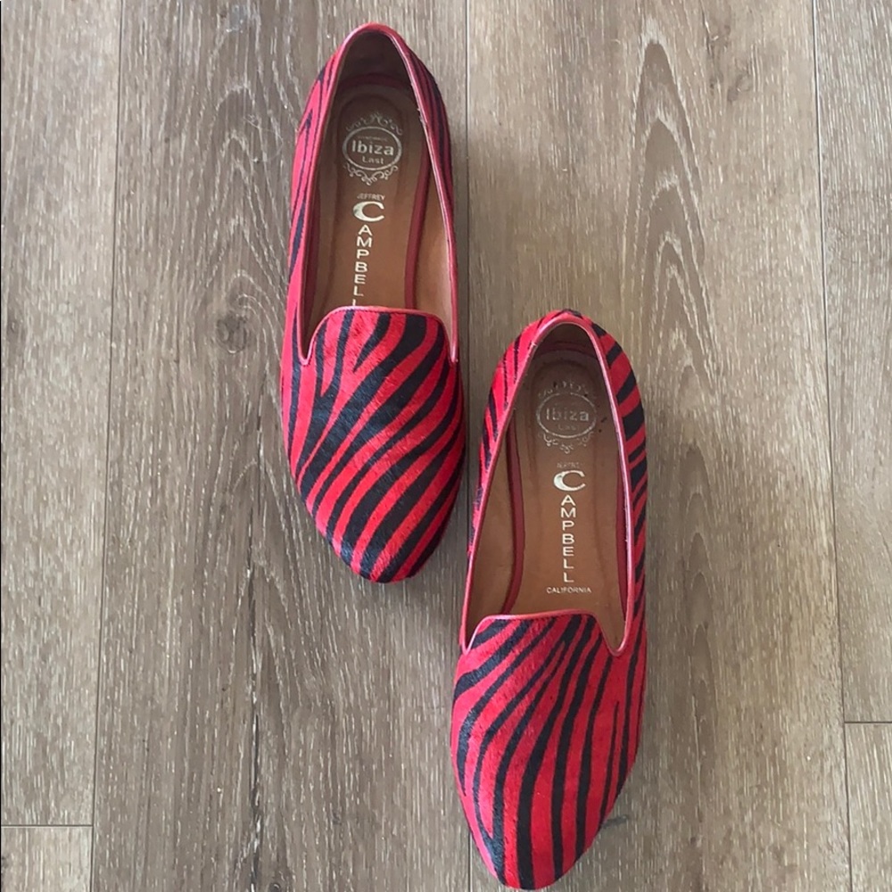 Jefferey Cambell Zebra Fur Dress Shoe